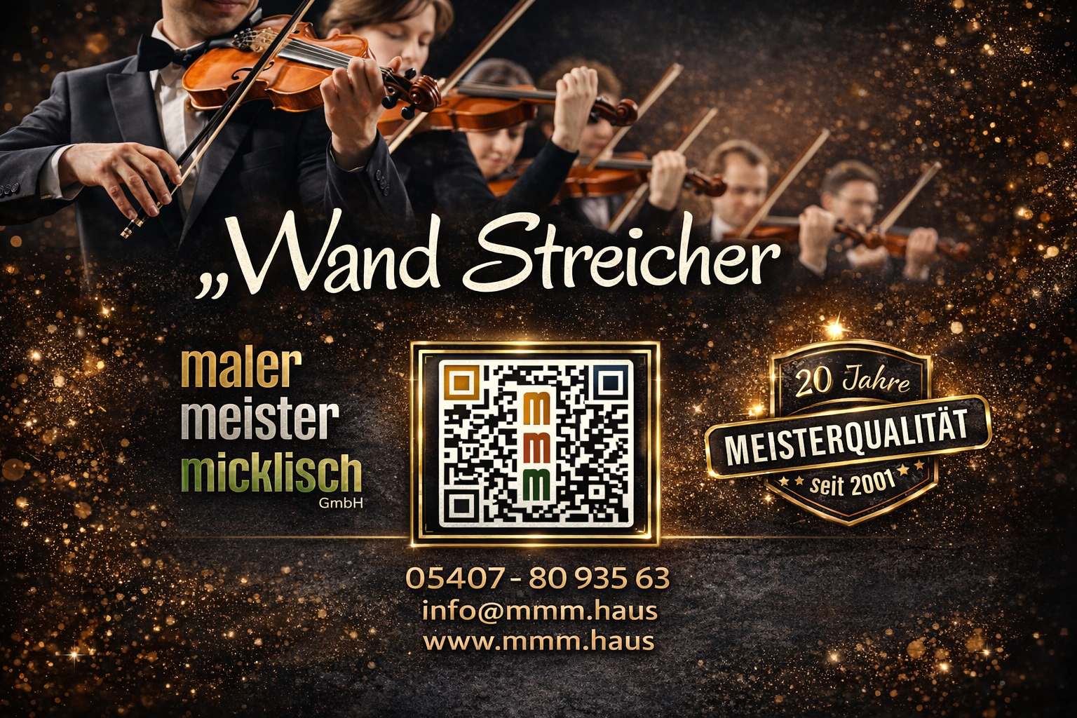 Maler Meister Micklisch Flyer